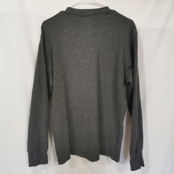 Polo Ralph Lauren Charcoal Thermal Waffle Knit Pony Logo Sweater Size L - Picture 4 of 6